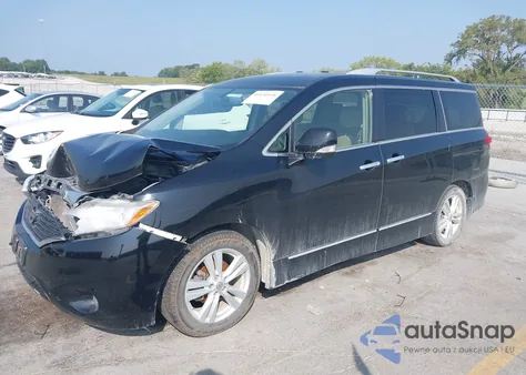 2013 Nissan Quest Sl из США, поврежденный, VIN JN8AE2KP4D9068948